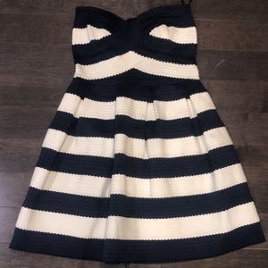 Striped Bandage Dress